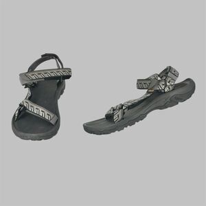 Teva Sandals Mens Size 12 Hurricane 4 Sport Water Hiking Black Open Toe 1093379